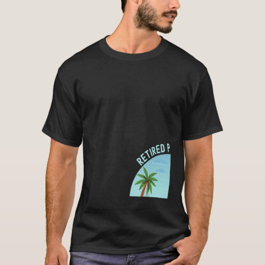 T-shirt Pédiatre Retraité Pas Mon Problème Plus Retire (Devant)