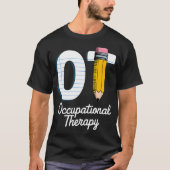 T-shirt Pediatric erothérapie mûre crayon de retour à (Devant)