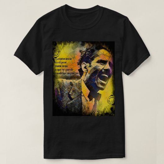 T-shirt Pedro Albizu Campos  (Design devant)
