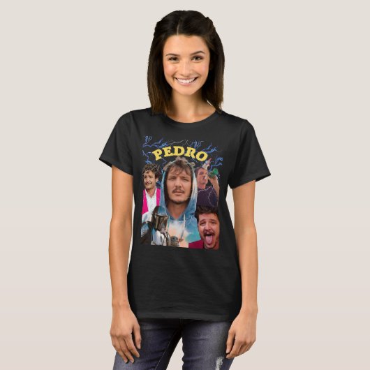 T-SHIRT PEDRO PASCAL, (Devant entier)