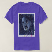 T-shirt Pedro Pascal Portrait d'huile dessinée à la main e (Design devant)