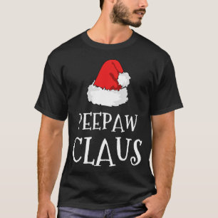T-shirt Pee-Paw Claus Groupe Casquette de Noël Corresponda