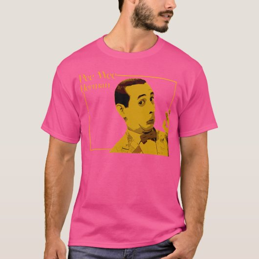 T-shirt Pee Wee Herman (Devant)