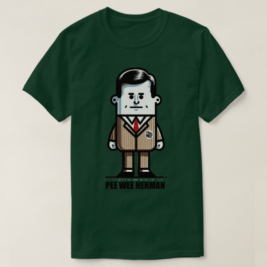 T-shirt Pee Wee Herman Fan Art (Design devant)