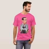 T-shirt Pee Wee Herman Mugshot (Devant entier)