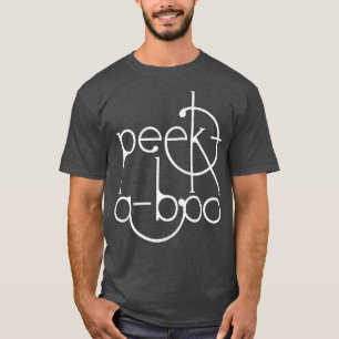 T-shirt PeekABoo Style désaffecté Liste de typographie Des