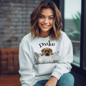 T-shirt Peeking Dog Customisable