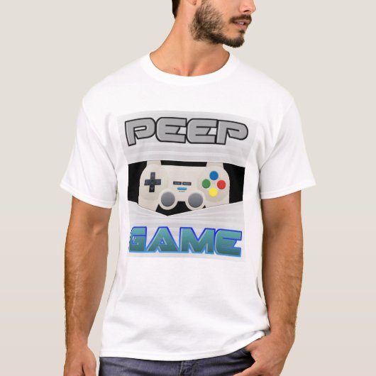 T-shirt Peep Game (Devant)