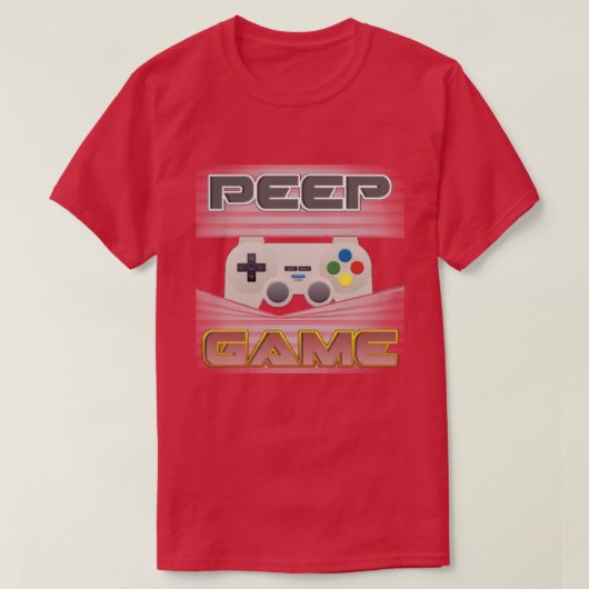 T-shirt Peep Game (Design devant)