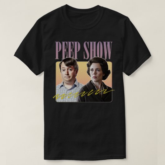T-shirt Peep Show Mème Rétro Fan Artwork (Design devant)