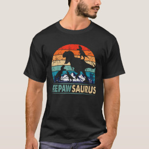 T-shirt Peepawsaurus T Rex Peepaw Dinosaur 3 Enfants Funny