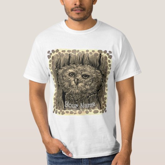 T-shirt Peeper Owl (Devant)