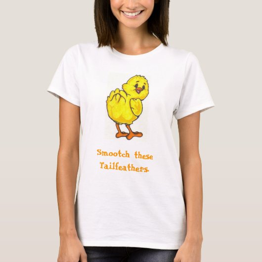 T-shirt PeepersSmootch, Smootch theseTailfeathers. (Devant)