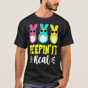 T-shirt Peepin It Real Happymère's Bunny Egg Hunt