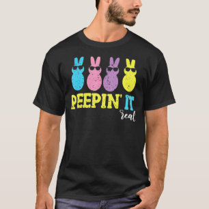 T-shirt Peepin It Real Kids Baby Funny Enseignant