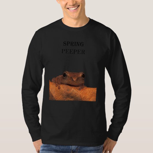 T-shirt Peeping Spring Peeper (Devant)