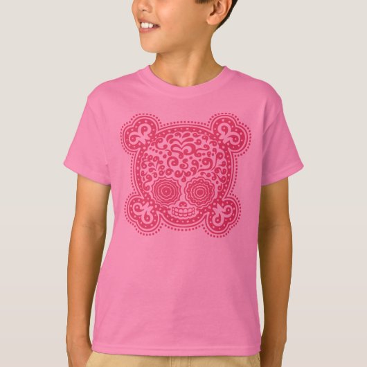 T-shirt Peewee DOD - rose (Devant)