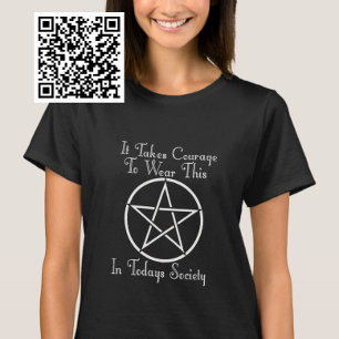 T-shirt Pegan Courage Dans La Société Aujourd'Hui