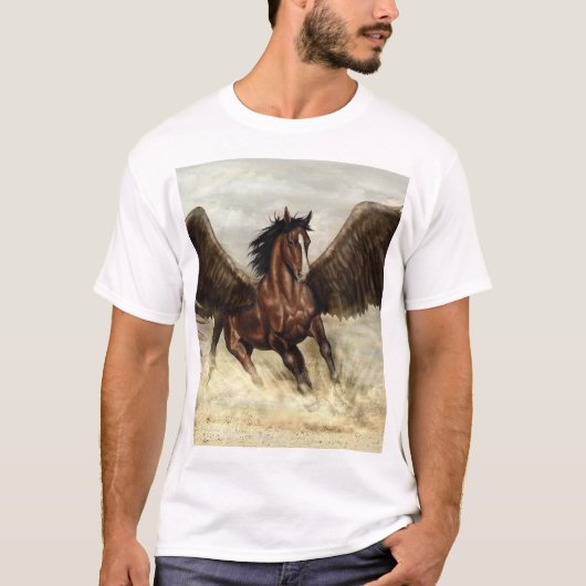 T-shirt Pégase ailé (Devant)