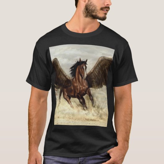 T-shirt Pégase ailé (Devant)