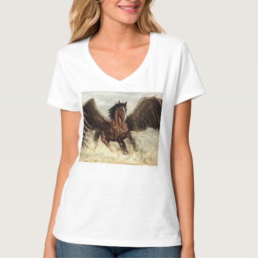 T-shirt Pégase ailé (Devant)