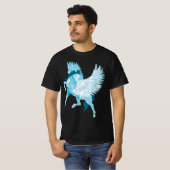 T-shirt Pégase mythologie grecque Cheval ailé (Devant entier)