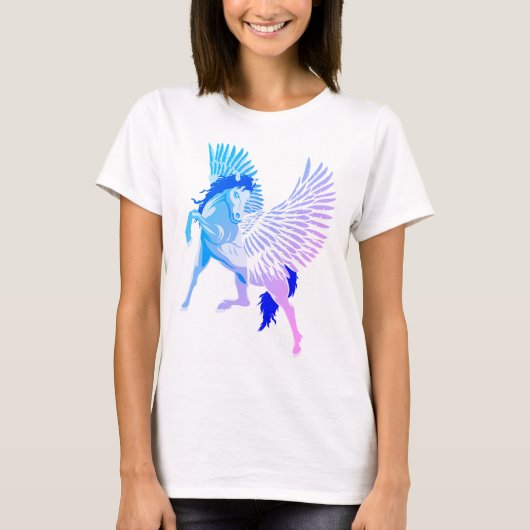 T-shirt Pégase mythologie grecque Cheval ailé (Devant)
