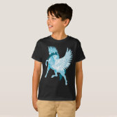 T-shirt Pégase mythologie grecque Cheval ailé (Devant entier)