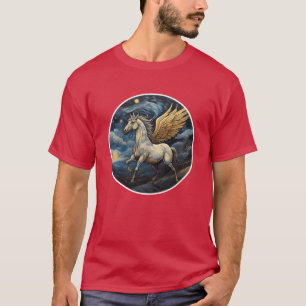 T-shirt Pegasus le cheval volant ami