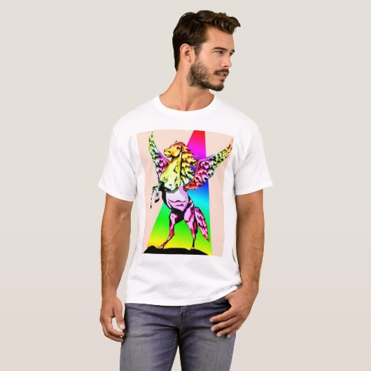 T-shirt Pegasus libre (Devant entier)