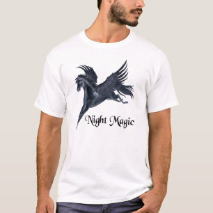 T-shirt Pegasus noir