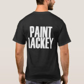 T-shirt Peignez le laquet (Dos)