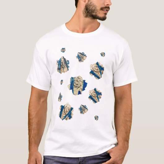 T-shirt Peignez les roses (Devant)
