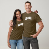 T-shirt Peindre le message de paix effacer (Unisexe)