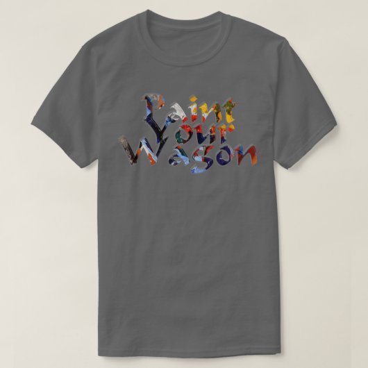 T-shirt Peindre votre Wagon (Design devant)