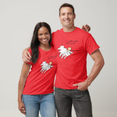 T-shirt Peint dans un coin (Unisexe)