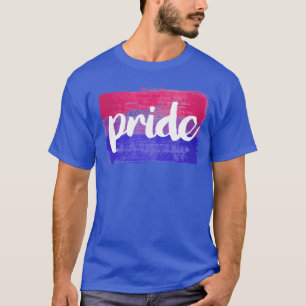 T-Shirt Peint Fierté Bi