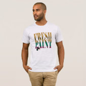 T-shirt peint frais (Devant entier)