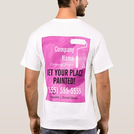 T-shirt Peintre (Dos)