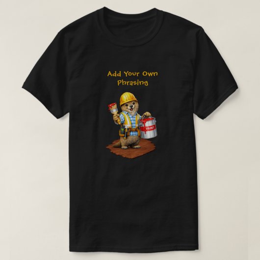 T-shirt "Peintre" (Design devant)