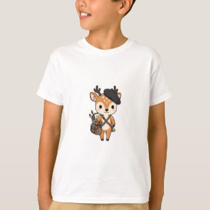 T-shirt Peintre Artistique Faon Enfants