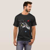 T-shirt Peintre astronaute spatial (Devant entier)