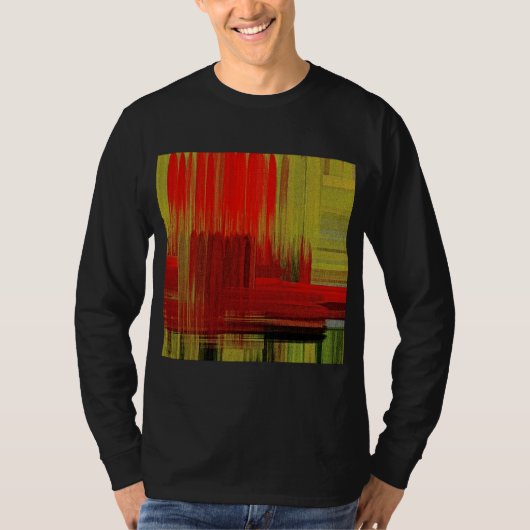 T-shirt peintre coloré (Devant)
