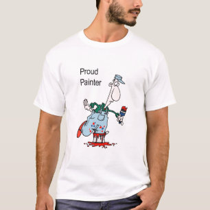 T-shirt peintre débardeur fier