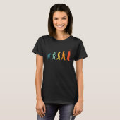 T-shirt Peintre Evolution Retro Peintre (Devant entier)