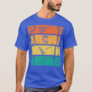 T-shirt Peintre Peinture Silhouettes