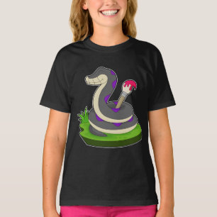 T-shirt Peintre serpent Peinture pinceau Peinture