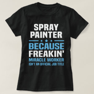 T-shirt Peintre Spray