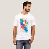 T-shirt peinture #11 (Devant entier)