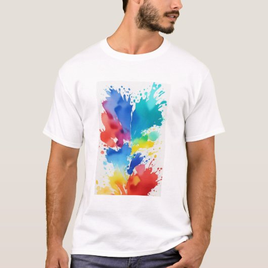 T-shirt peinture #2 (Devant)